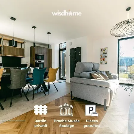 Semesterbostad Maison Spacieuse Et Jardin Proche Soulages Wisdhomeconciergerie *