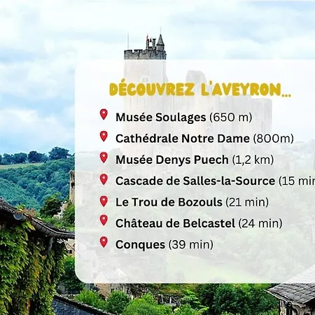 Vakantiehuis Maison Spacieuse Et Jardin Proche Soulages Wisdhomeconciergerie Rodez